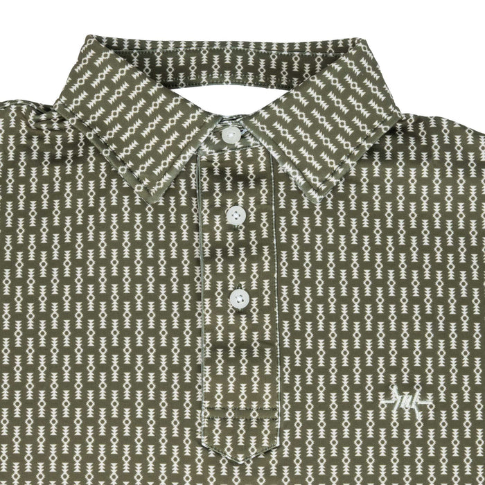 Texas Standard Traditions Polo Shirt - Serape Agave