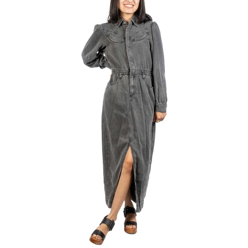 Panhandle Slim Women's Long Denim Black Dress WOMEN - Clothing - Dresses Panhandle