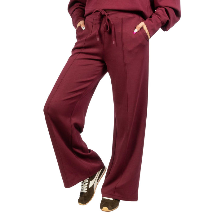 Oxblood Prida Drawstring Pant