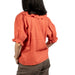 Cherry Tomato Cotton Ruffle Top WOMEN - Clothing - Tops - Short Sleeved By Together