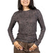 Cruel Denim Women's Floral Tooled Top WOMEN - Clothing - Tops - Long Sleeved Cruel Denim