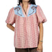 Western Pony Red Gingham Top WOMEN - Clothing - Tops - Short Sleeved Lovesoft