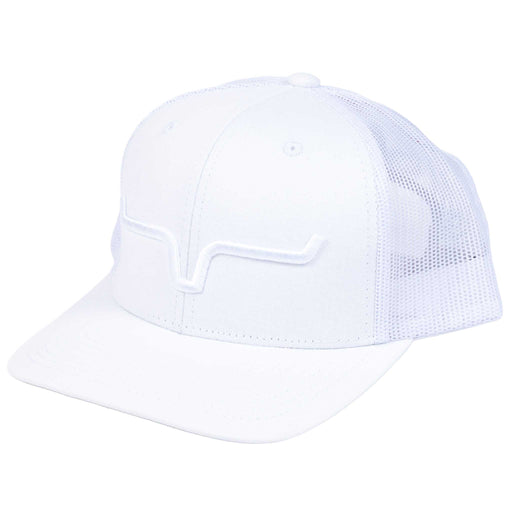 Kimes Ranch Weekly Trucker Cap - White HATS - BASEBALL CAPS Kimes Ranch