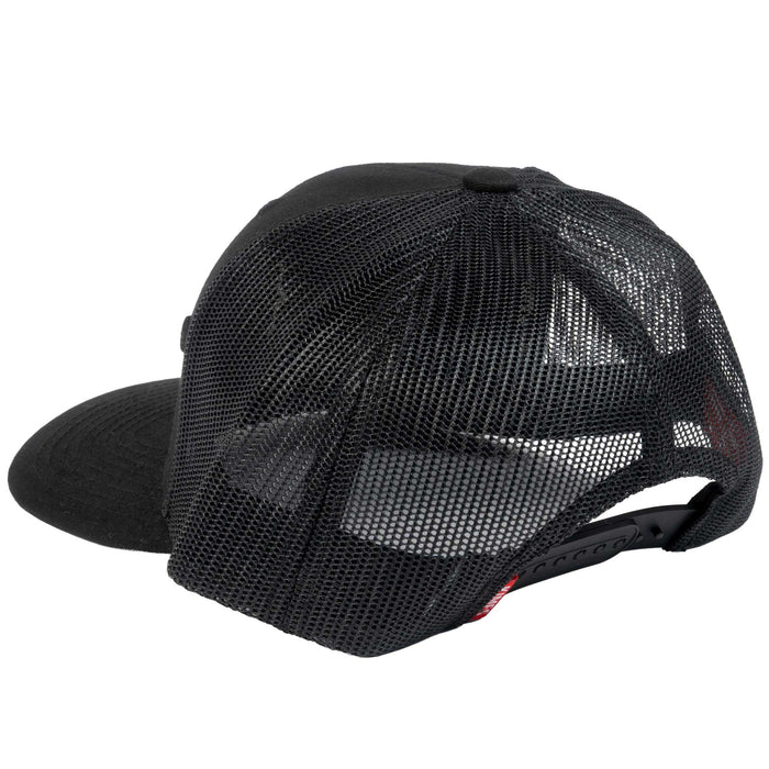 Kimes Ranch Weekly Trucker Cap - Black/Black