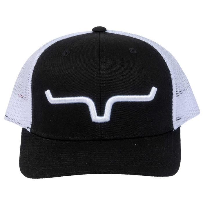 Kimes Ranch Weekly Trucker Cap - Black/White