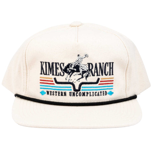 Kimes Ranch Asidero Cap - Natural/Black Rope HATS - BASEBALL CAPS Kimes Ranch