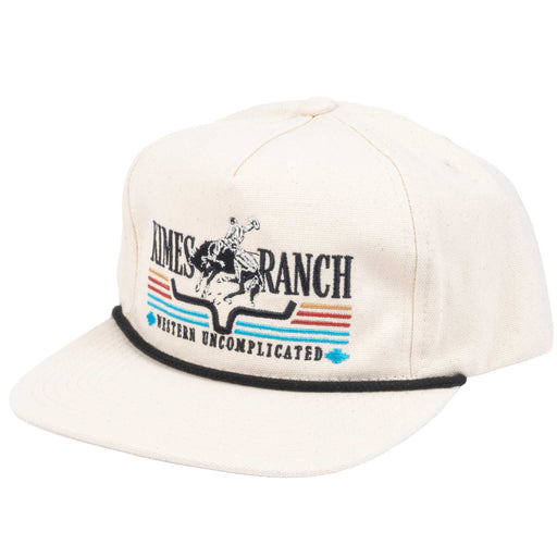 Kimes Ranch Asidero Cap - Natural/Black Rope HATS - BASEBALL CAPS Kimes Ranch