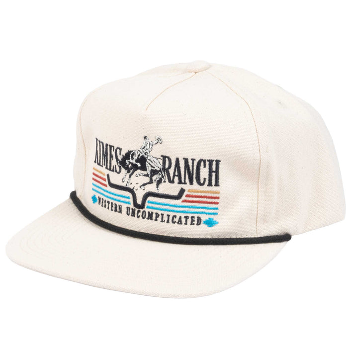 Kimes Ranch Asidero Cap - Natural/Black Rope