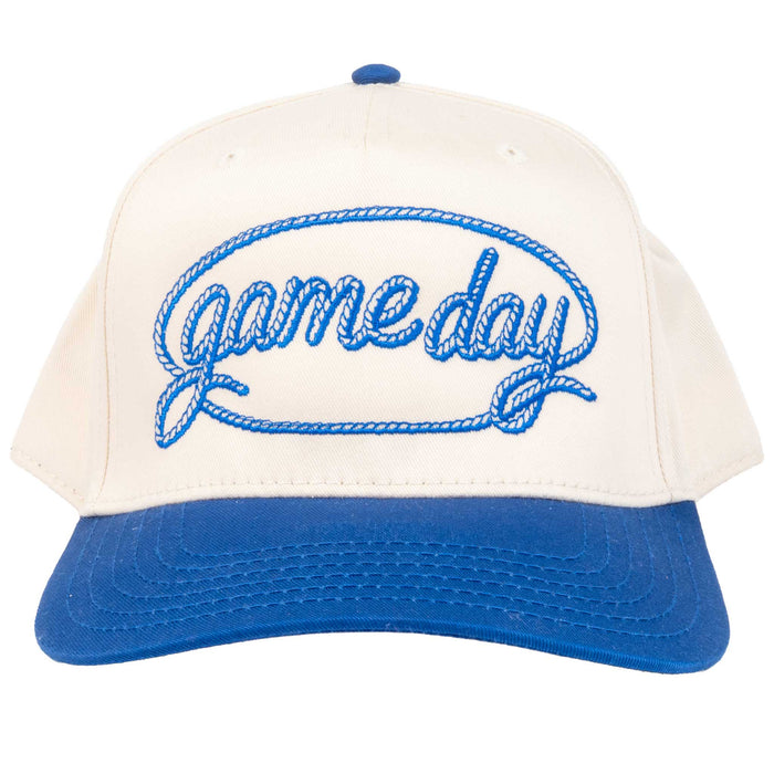 Game Day Rope Cap - Royal/Natural