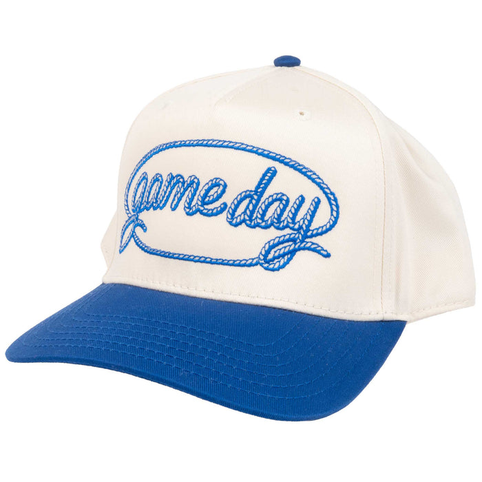 Game Day Rope Cap - Royal/Natural