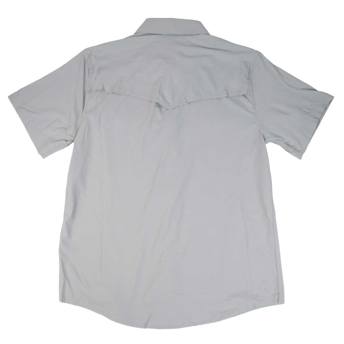 Rock & Roll Denim Men's Tek Nylon Core Grey Snap Shirt