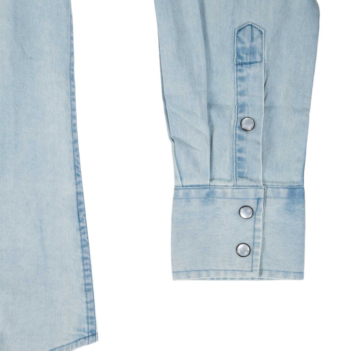 Rock & Roll Denim Men's Koe Wetzel Denim Snap Western Shirt