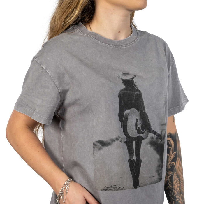 Flag & Anthem Women's Country Girl Boyfriend Taupe Tee WOMEN - Clothing - Tops - Short Sleeved Flag And Anthem
