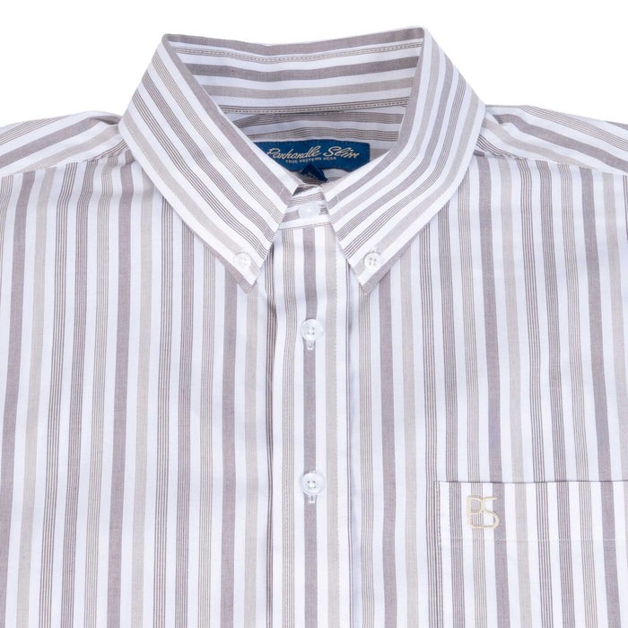 Panhandle Slim Men's Stretch Stripe Button Down Shirt