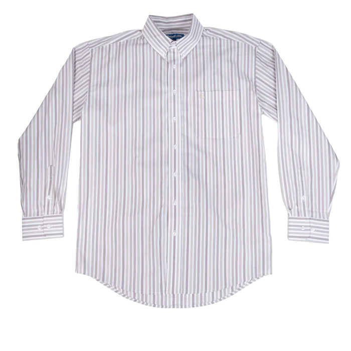 Panhandle Slim Men's Stretch Stripe Button Down Shirt