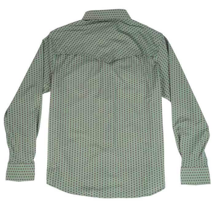Rock & Roll Denim Men's Tek Core Snap Aztec Stripe Western Shirt