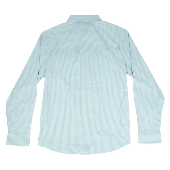 Rock & Roll Denim Men's Tek Core Snap Micro Stripe Western Shirt