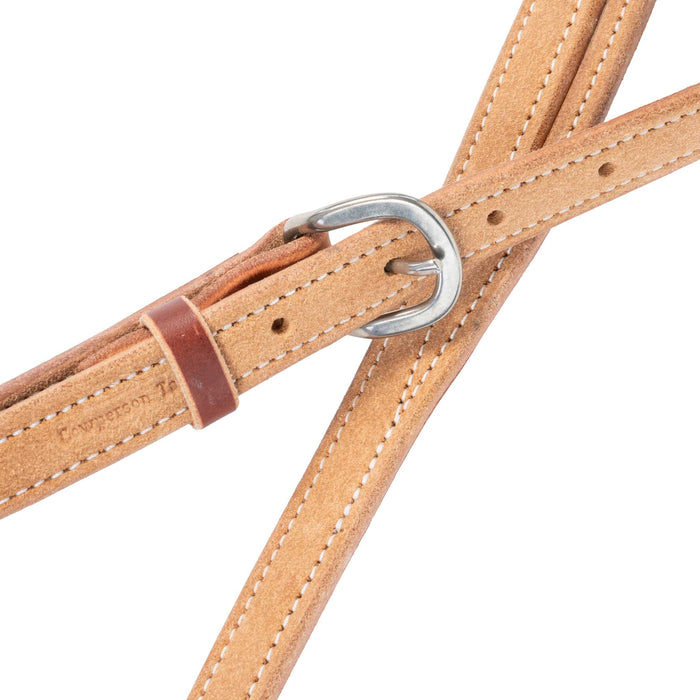 Cowperson Tack 3/4" Roughout Slit Ear Headstall Tack - Headstalls Cowperson Tack