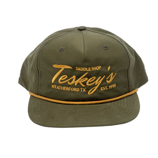 Teskey's Embroidery Rope Cap - Loden/Gold TESKEY'S GEAR - Baseball Caps Teskey's