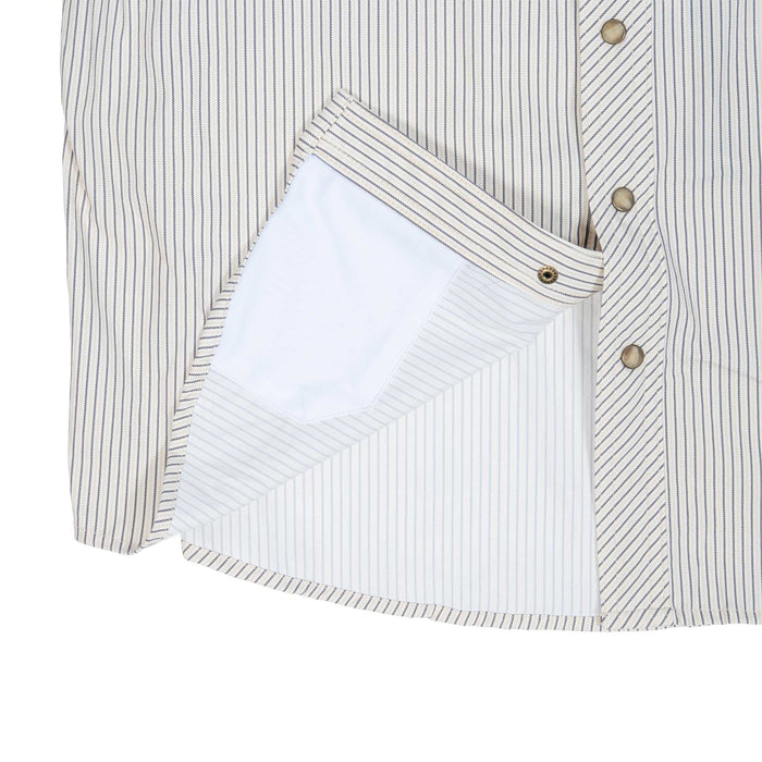 Rock & Roll Denim Men's Tek Core Stripe Pearl Snap Shirt MEN - Clothing - Shirts - Short Sleeve Panhandle
