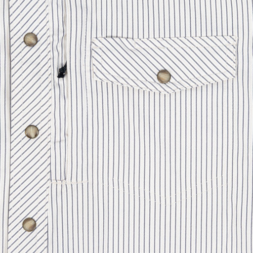 Rock & Roll Denim Men's Tek Core Stripe Pearl Snap Shirt MEN - Clothing - Shirts - Short Sleeve Panhandle