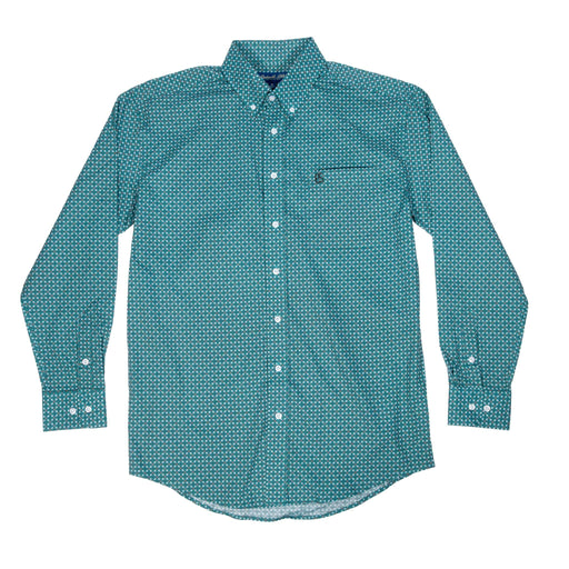 Panhandle Slim Men's Diamond Print Button Down Shirt MEN - Clothing - Shirts - Long Sleeve Panhandle