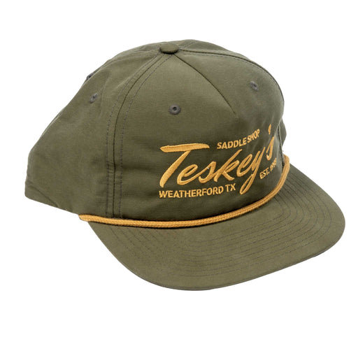 Teskey's Embroidery Rope Cap - Loden/Gold TESKEY'S GEAR - Baseball Caps Teskey's