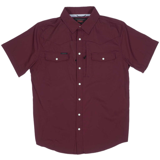 Rock & Roll Denim Men's Tek Nylon Core Pearl Snap Shirt MEN - Clothing - Shirts - Short Sleeve Panhandle