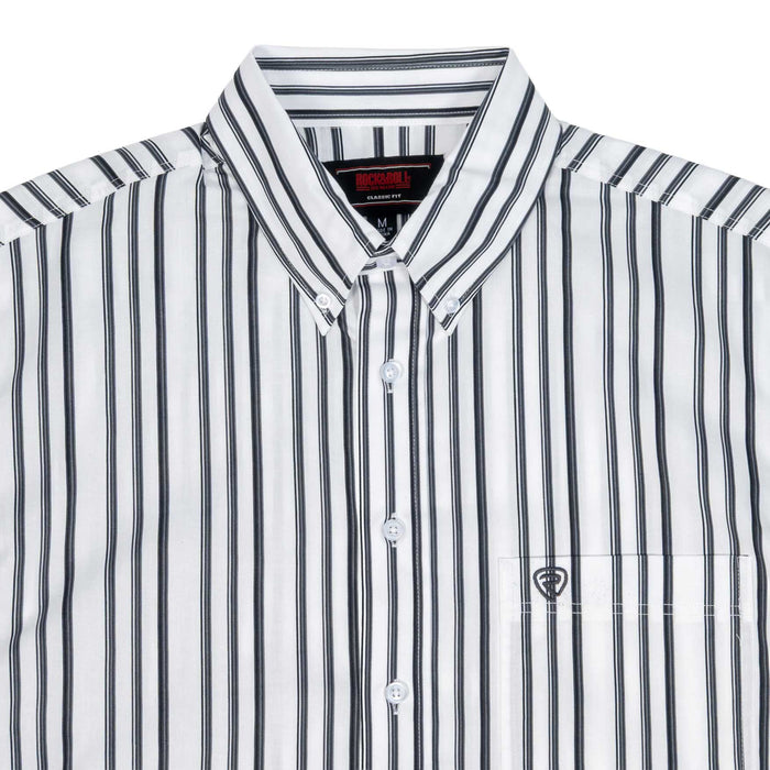 Rock & Roll Denim Men's Reflex Stripe Button Down Shirt MEN - Clothing - Shirts - Long Sleeve Panhandle