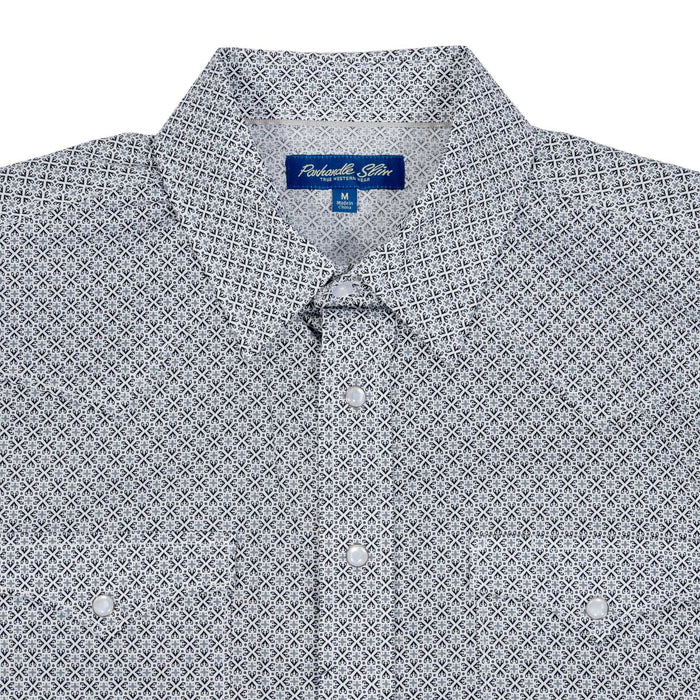 Panhandle Slim Men's Geo Print Pearl Snap Western Shirt MEN - Clothing - Shirts - Long Sleeve Panhandle