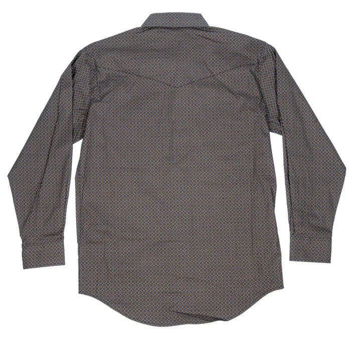 Panhandle Slim Men's Camel Geo Print Button Down Western Shirt MEN - Clothing - Shirts - Long Sleeve Panhandle