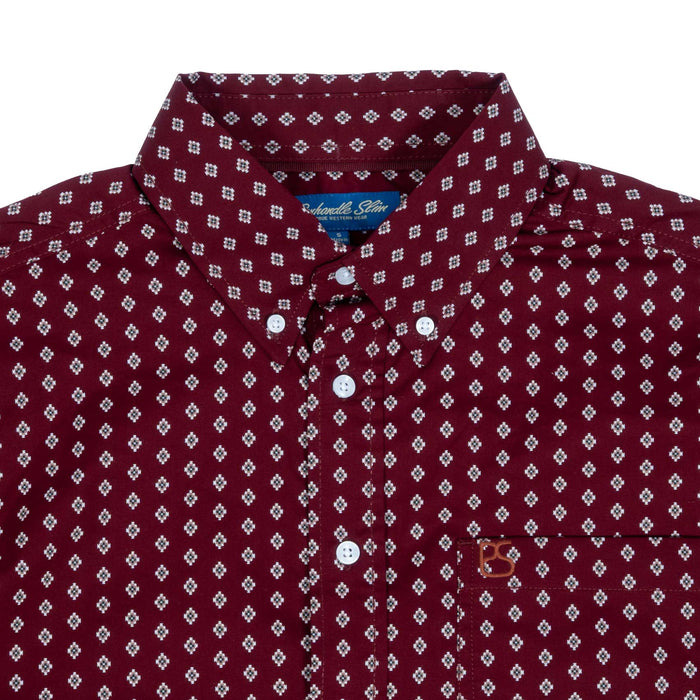 Panhandle Slim Men's Geo Print Button Down Shirt MEN - Clothing - Shirts - Long Sleeve Panhandle
