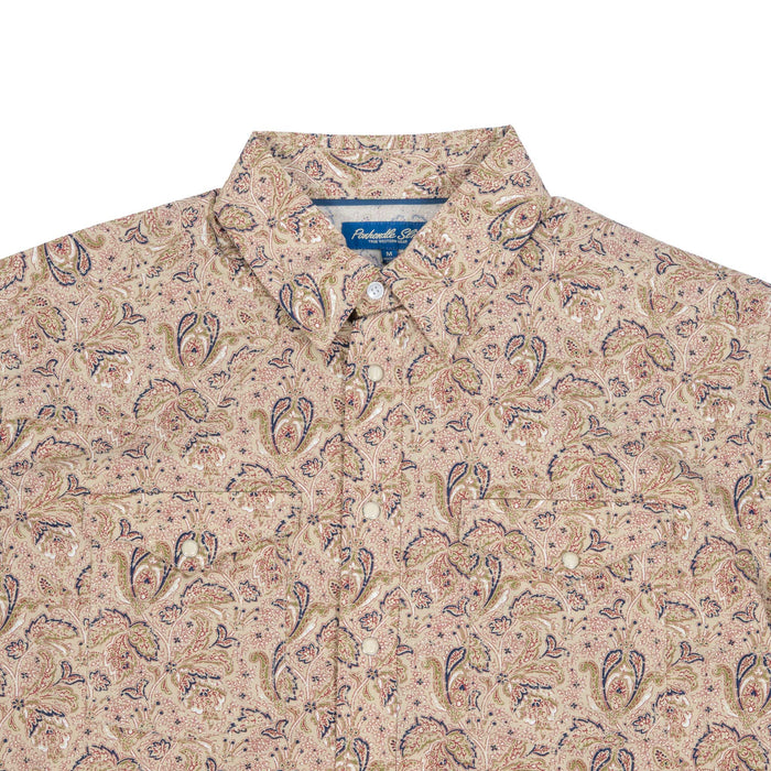 Panhandle Slim Men's Paisley Print Pearl Snap Western Shirt MEN - Clothing - Shirts - Long Sleeve Panhandle