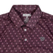 Rock & Roll Denim Men's Maroon Geo Polo Shirt MEN - Clothing - Shirts - Short Sleeve Panhandle