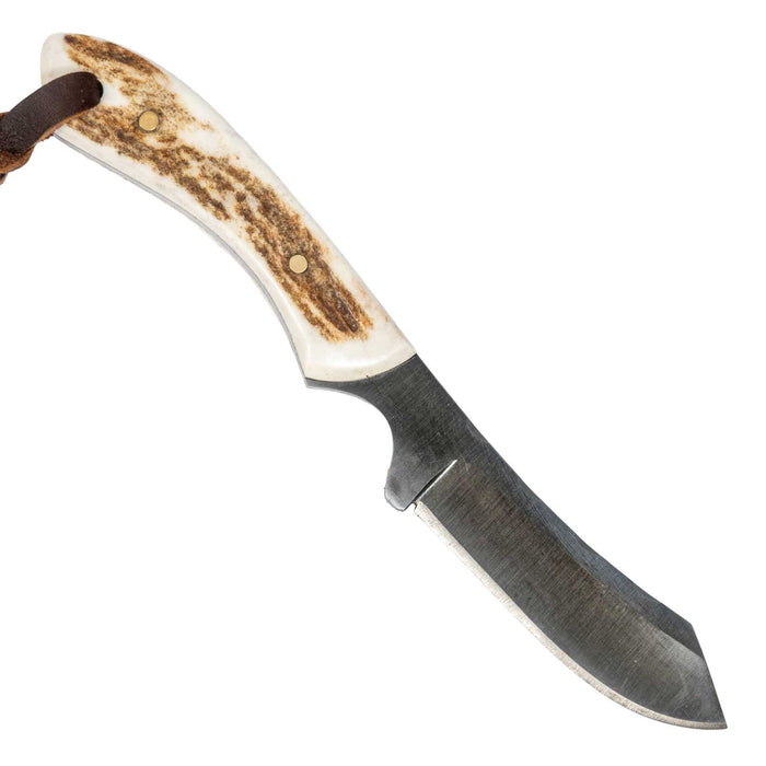 Justin Wiley Stag Handle Drop Point Knife