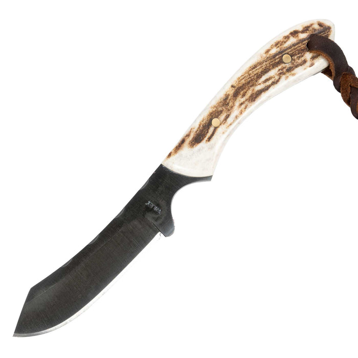 Justin Wiley Stag Handle Drop Point Knife