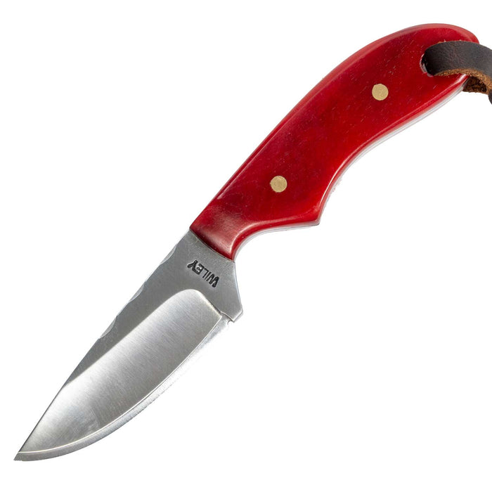 Justin Wiley Red Bone Drop Point Fixed Blade Knife