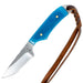Justin Wiley Blue Bone Fixed Blade Knife Knives Justin Wiley