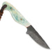 Justin Wiley Light Green Bone Fixed Blade Knife Knives Justin Wiley