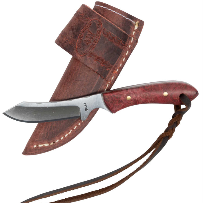 Justin Wiley Red Bone Drop Point Knife