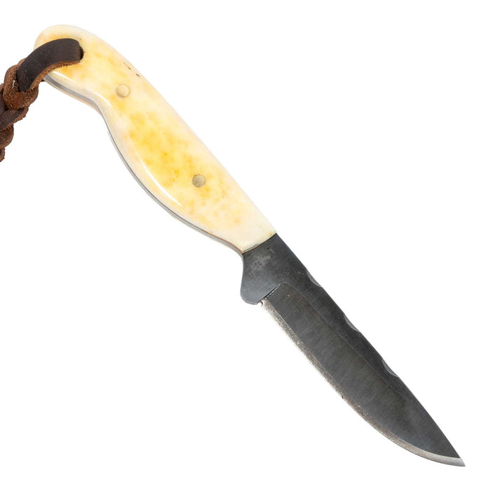 Justin Wiley Yellow Bone Fixed Blade Knife Knives Justin Wiley