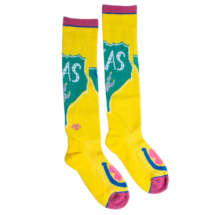 Lucky Chuck Texas Ya'll Performance Socks