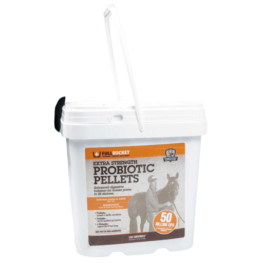 Full Bucket Extra Strength Probiotic Pellets Equine - Supplements Full Bucket