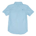 Rock & Roll Denim Boy's Tek Solid Aqua Pearl Snap Shirt KIDS - Boys - Clothing - Shirts - Short Sleeve Shirts Panhandle