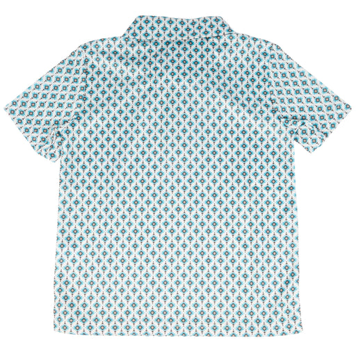 Rock & Roll Denim Boy's Mini Geo Aztec Print Polo Shirt KIDS - Boys - Clothing - Shirts - Short Sleeve Shirts Panhandle