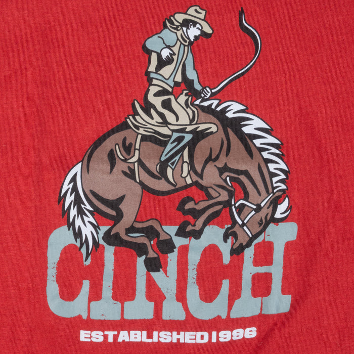 Cinch Toddler Boy's Graphic Burgundy Tee
