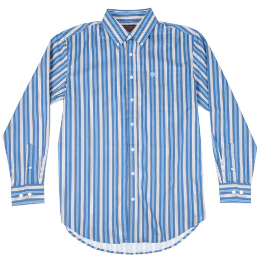 Rock & Roll Denim Men's Reflex Stripe Button Down Shirt MEN - Clothing - Shirts - Long Sleeve Panhandle