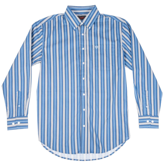 Rock & Roll Denim Men's Reflex Stripe Button Down Shirt