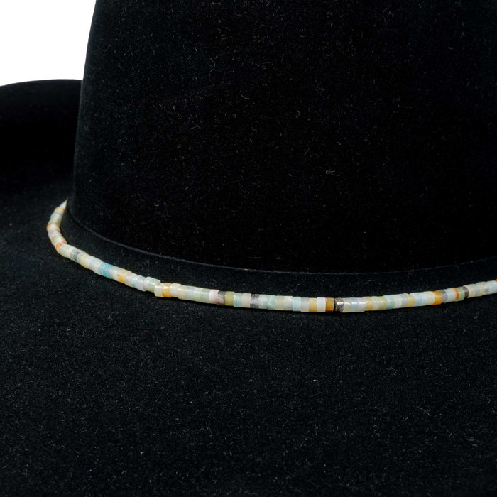 Amazonite Stone Beaded Hat Band