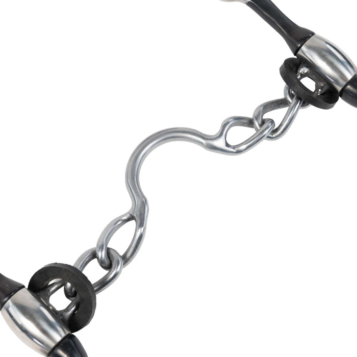 Cowboy Tack Diamond Back Ported Chain Bit